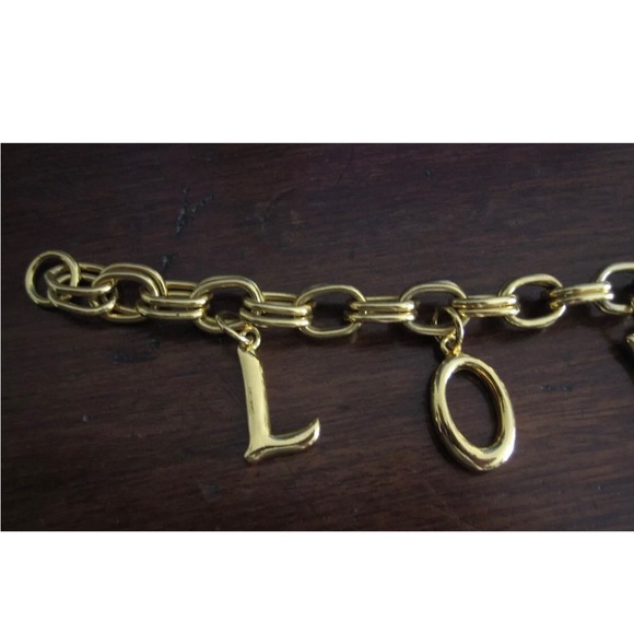 Fred Hayman“the godfather of Rodeo Drive”Beverly Hills with Love Charm Bracelet - Picture 2 of 5